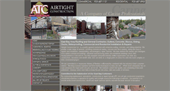 Desktop Screenshot of airtightconstruction.com